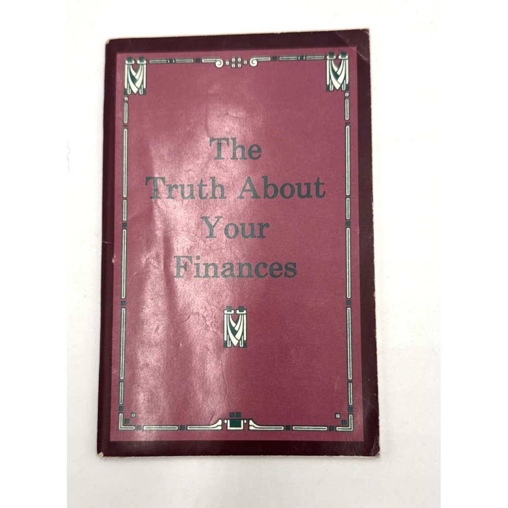 Unity School Of Christianity Truth About Your Finances 1970s